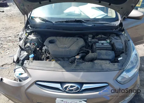 2012 Hyundai Accent Gls from USA, damaged, VIN KMHCU4AE3CU069776